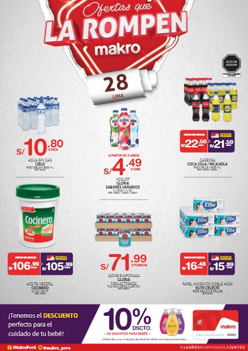 Catálogo Ofertas que la rompen C2819 Makro
