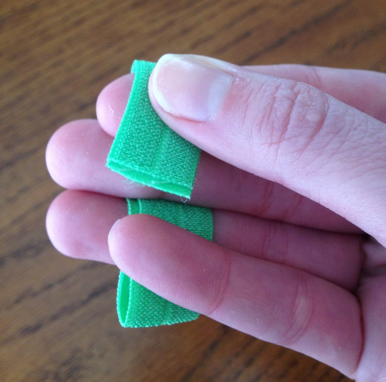 Walking in the Light Hair ties {DIY}