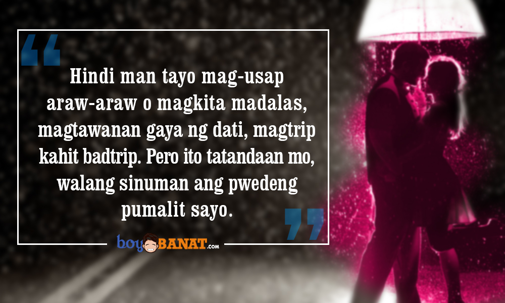 Super Kilig Quotes Will Surely Catch Your Heart Boy Banat