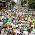 BRASIL / SÃO PAULO: Manifestação contra presidente Dilma reúne mil pessoas em São Paulo