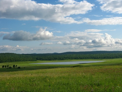 Озеро Маслеево Красноярский край