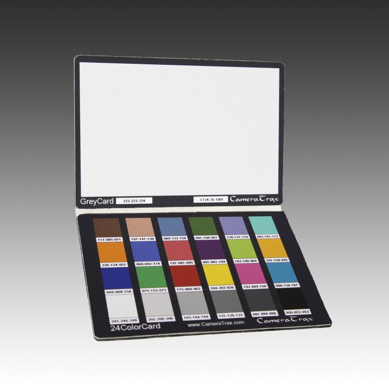 Color Calibration Charts: CameraTrax 24ColorCard-3x5 (OneSnapColor ...