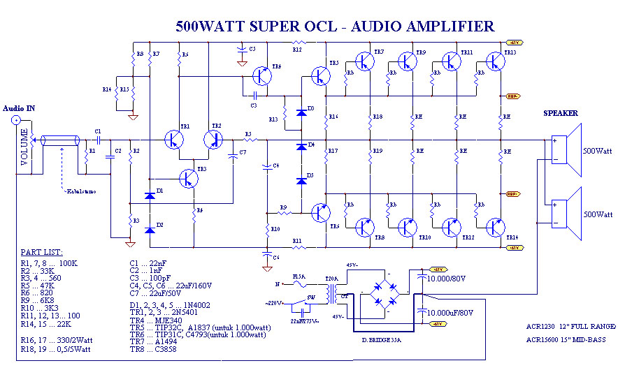 C3660 smt pcb схема усилителя