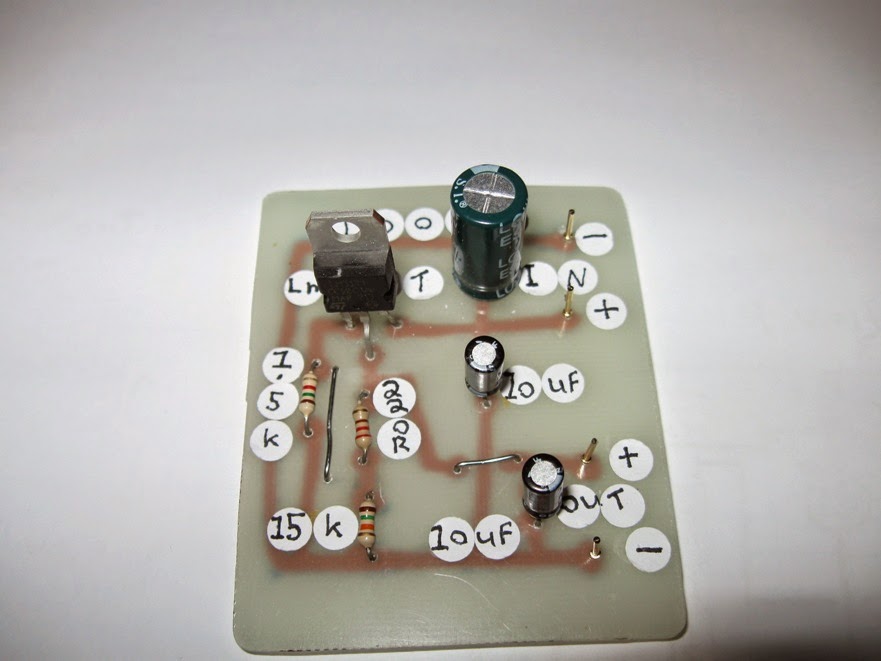 Making a Regulated 9V Battery Eliminator Circuit | Circuit Diagram Centre