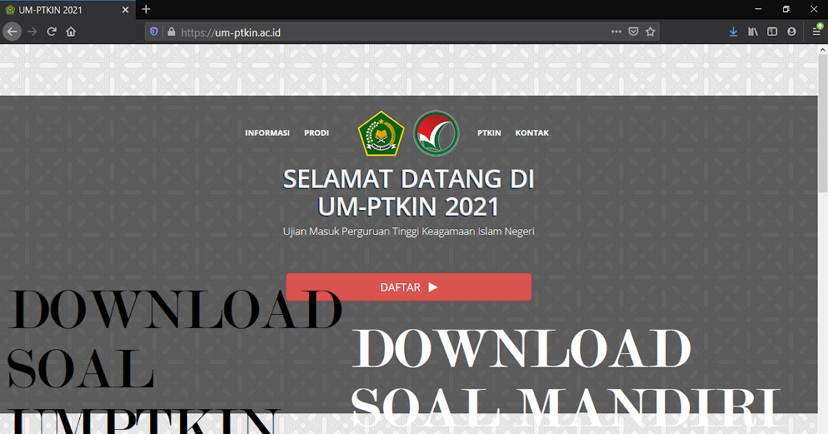 Soal Ujian Mandiri Uin 2021 Soal Ujian Mandiri Uin 2021