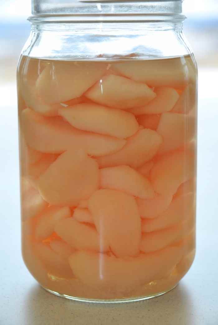 How to Make Canned Cinnamon Pears With Red Hot Candy Homesteading in Ohio