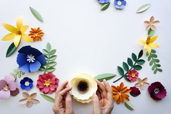 16+ Inspirasi Baru Kerajinan Bunga Kertas Jasmine