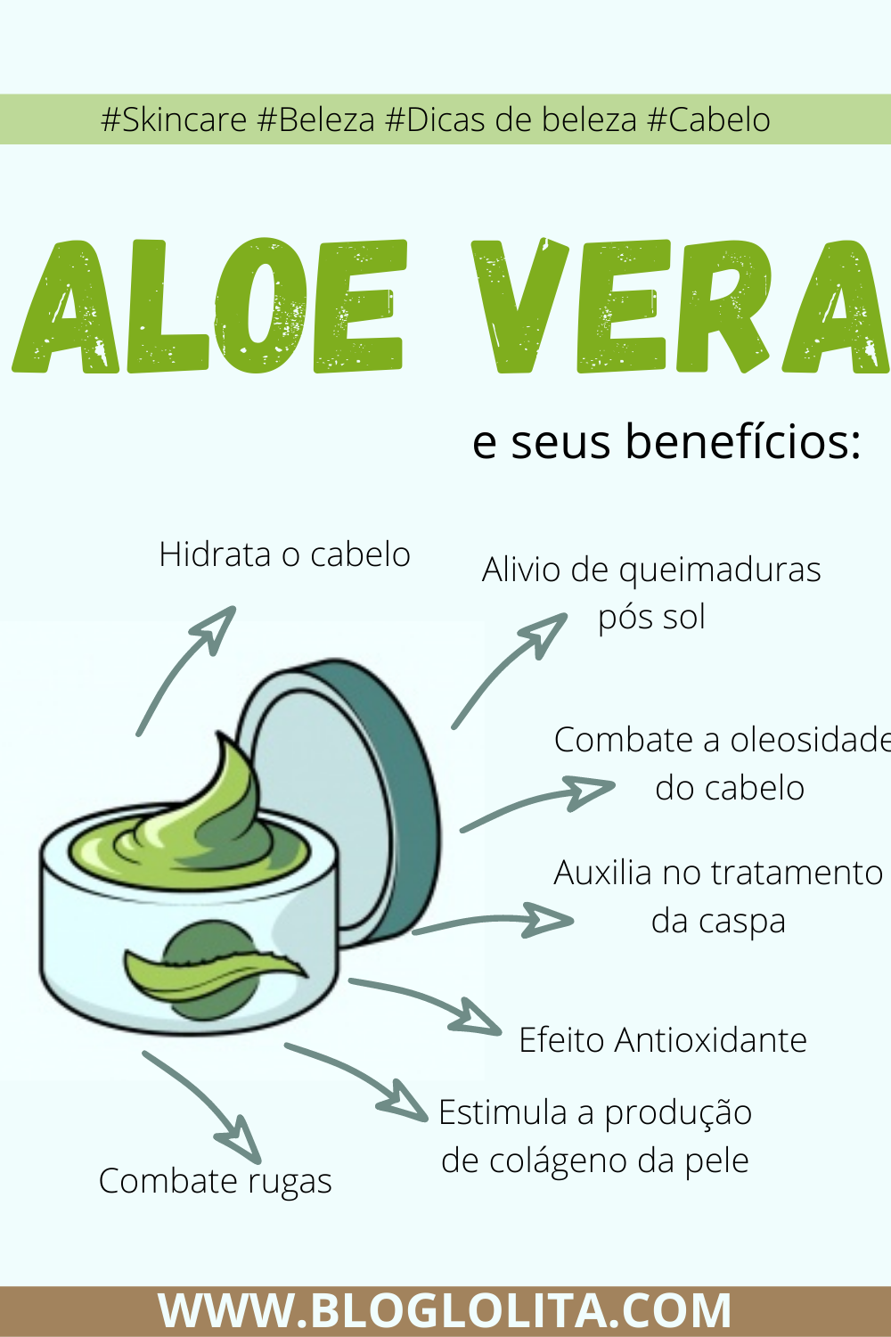 O QUE É ALOE VERA E PARA QUE SERVE? QUAIS OS BENEFÍCIOS DA ALOE VERA