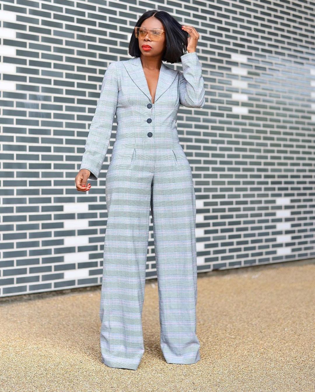 How to incorporate grey into your work outfits with Sade Akinosho ...