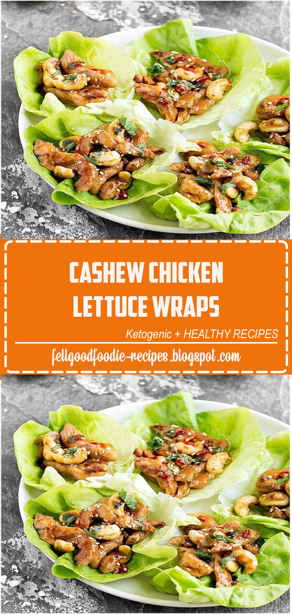 Cashew Chicken Lettuce Wraps - Foodie-Recipes-72