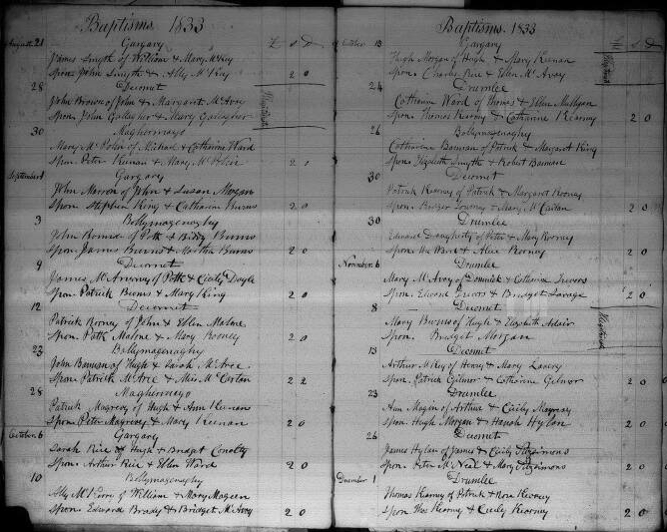 Olive Tree Genealogy Blog More About the 10M Irish Catholic Parish