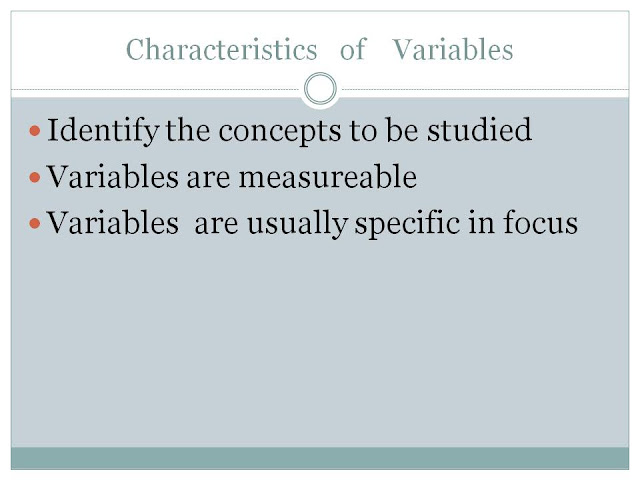 Research Variables-characteristics-Types - Health with Hamdani