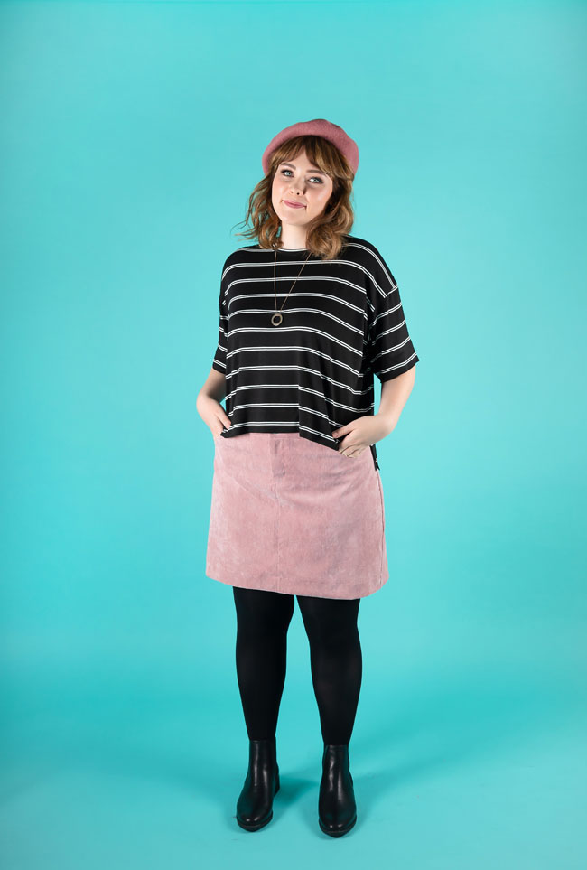 Ness skirt sewing pattern