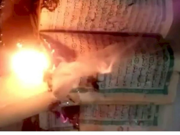 Geger-Cewek-Bakar-Al-Quran-Hingga-Sebut-Mampus-ke-Warga-Gaza-Netizen-Berang