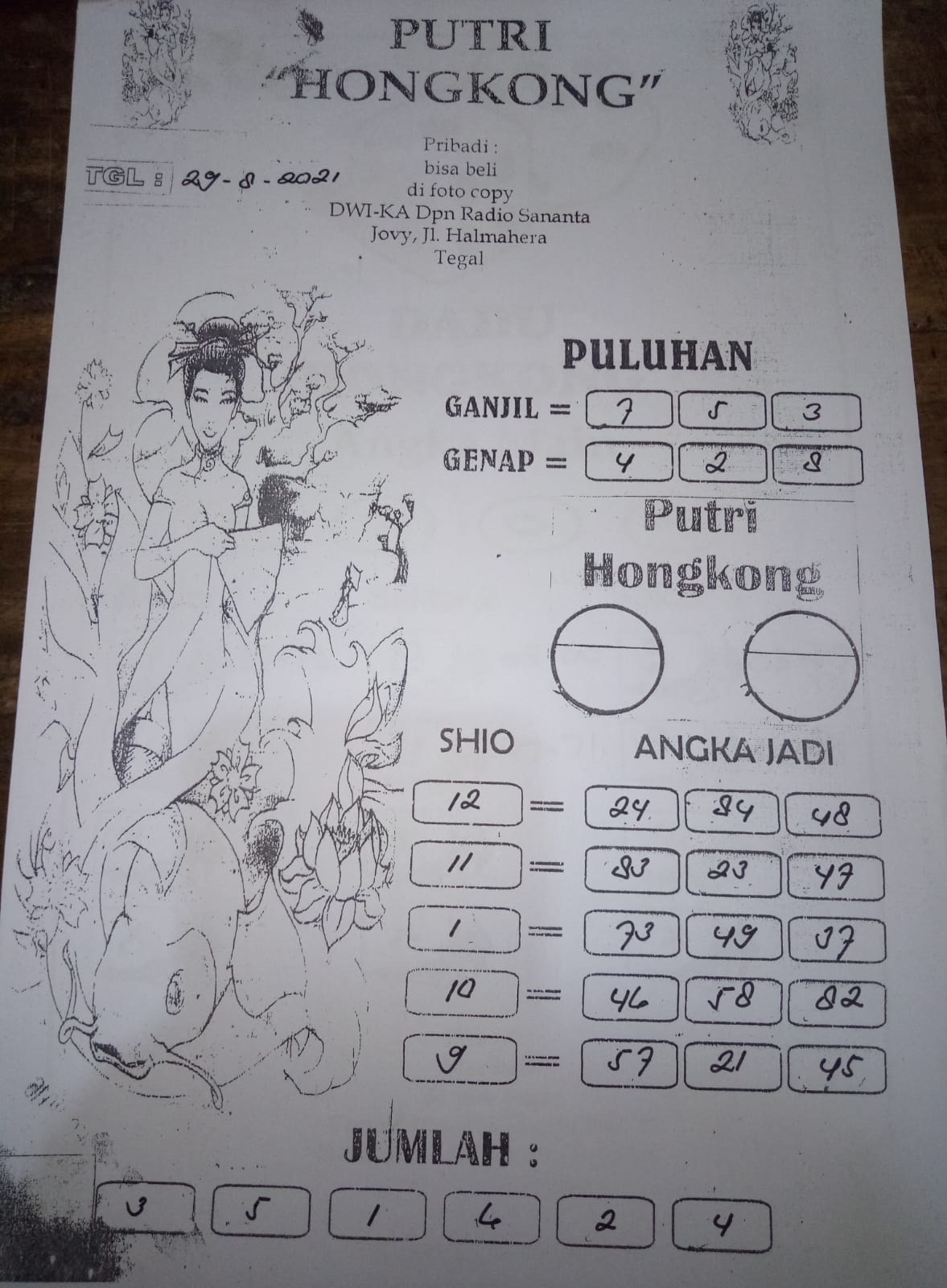 Syair Kampleng Hongkong Minggu 29 Agustus 2021 KAMPLENG HK