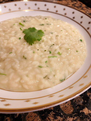 Roasted Garlic, Tequila, rice, Risotto