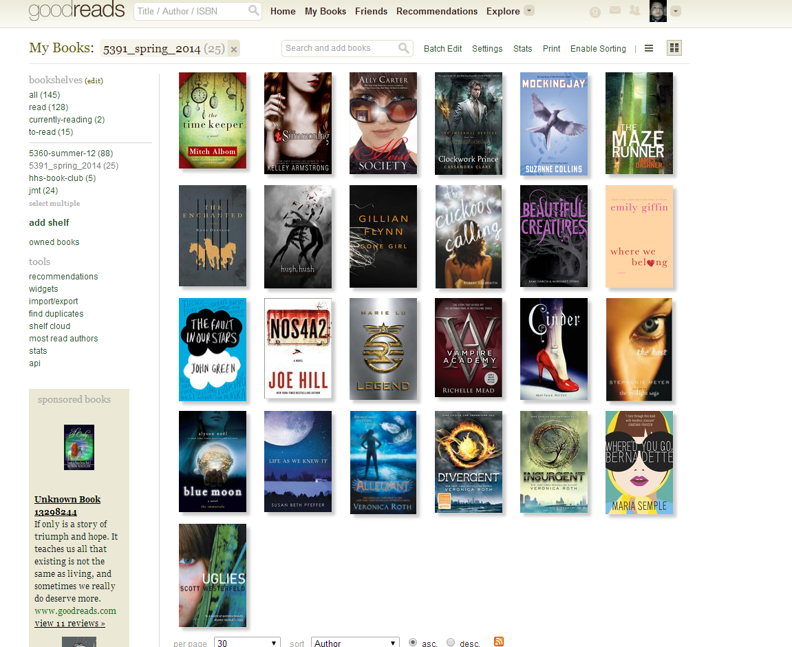 Jackie's Library Science Blog Online Book Communities