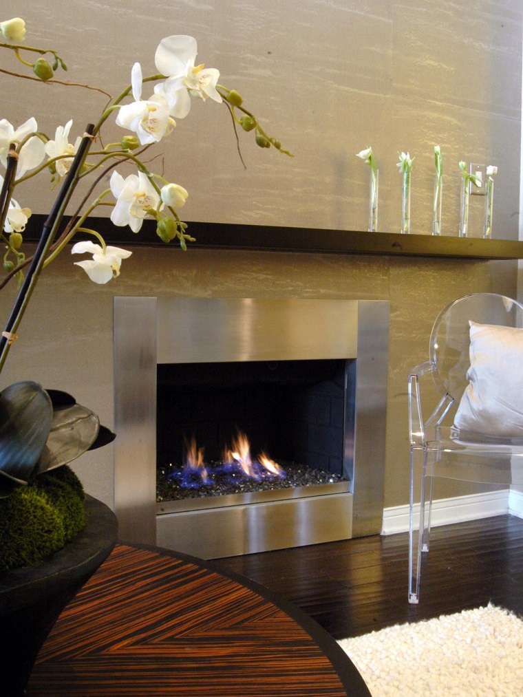 chimeneas de diseño moderno