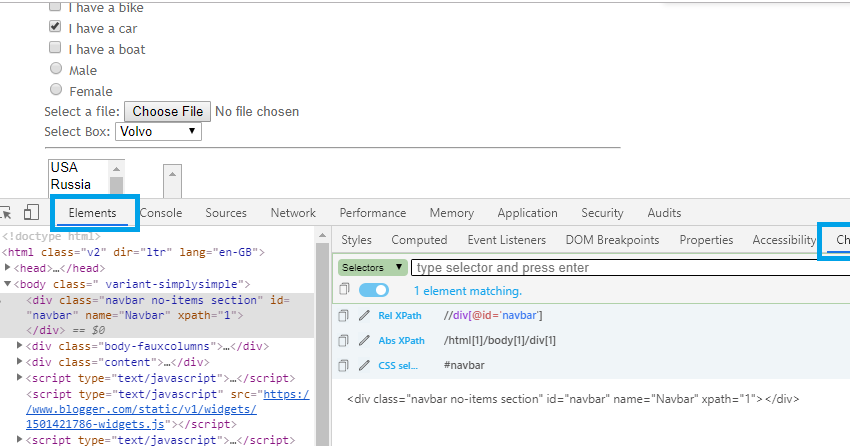 ChroPath - Find XPath and CSS Selector using google chrome extension