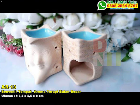 Souvenir Tempat  Aroma Terapi Bulan Besar