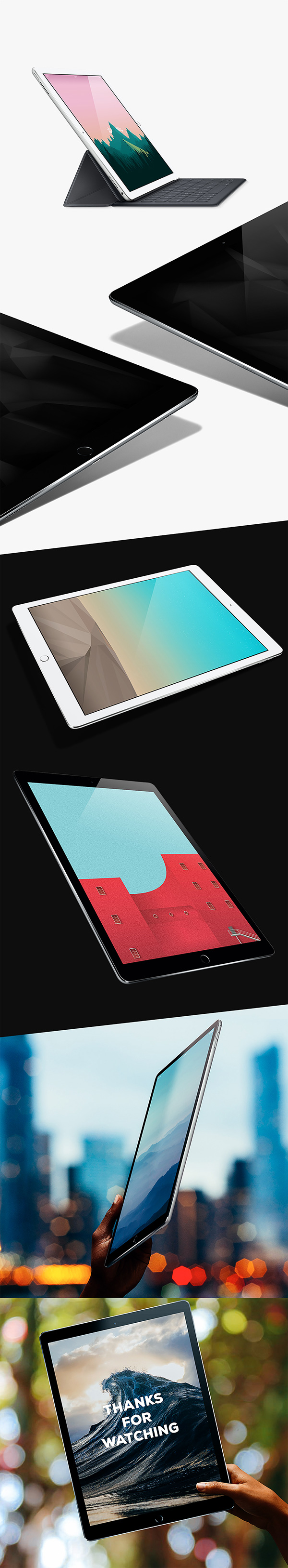 iPad Pro Mockups Smartphone & Tablet Mockup PSD Terbaru Gratis - iPad Pro Mockups
