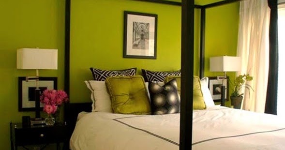 Dormitorios color verde lima - Ideas para decorar dormitorios