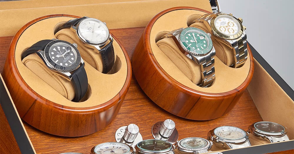 Home of Watch Winders Fine Handmade Watch Winder Boxes & Watch Rotators