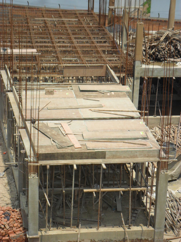 Kathmandu Adventures: First Floor Structure Complete