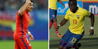 Chile vs Ecuador en Eliminatorias Sudamericanas 2017 