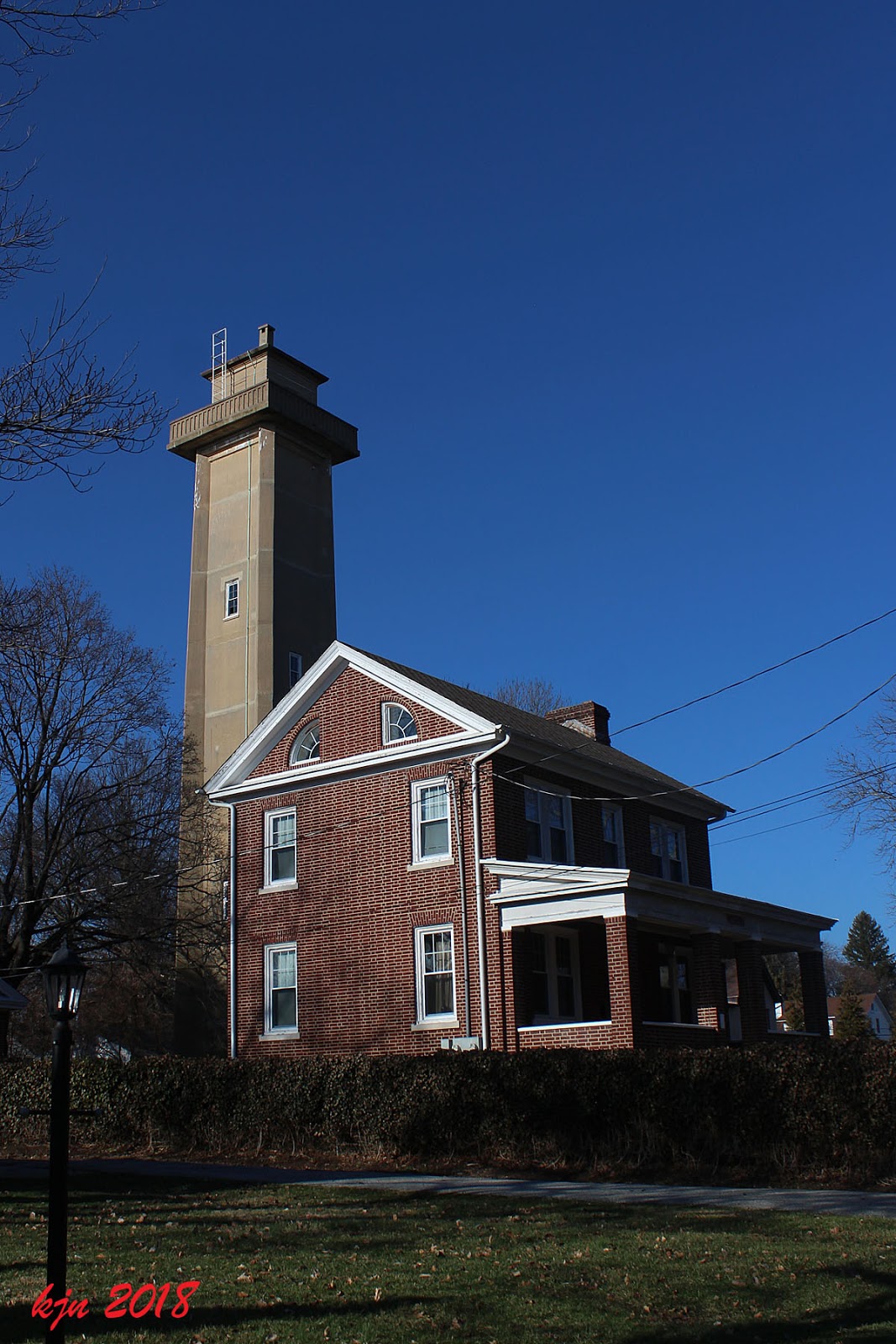 The Outskirts of Suburbia Marcus Hook Rear Range Lighthouse