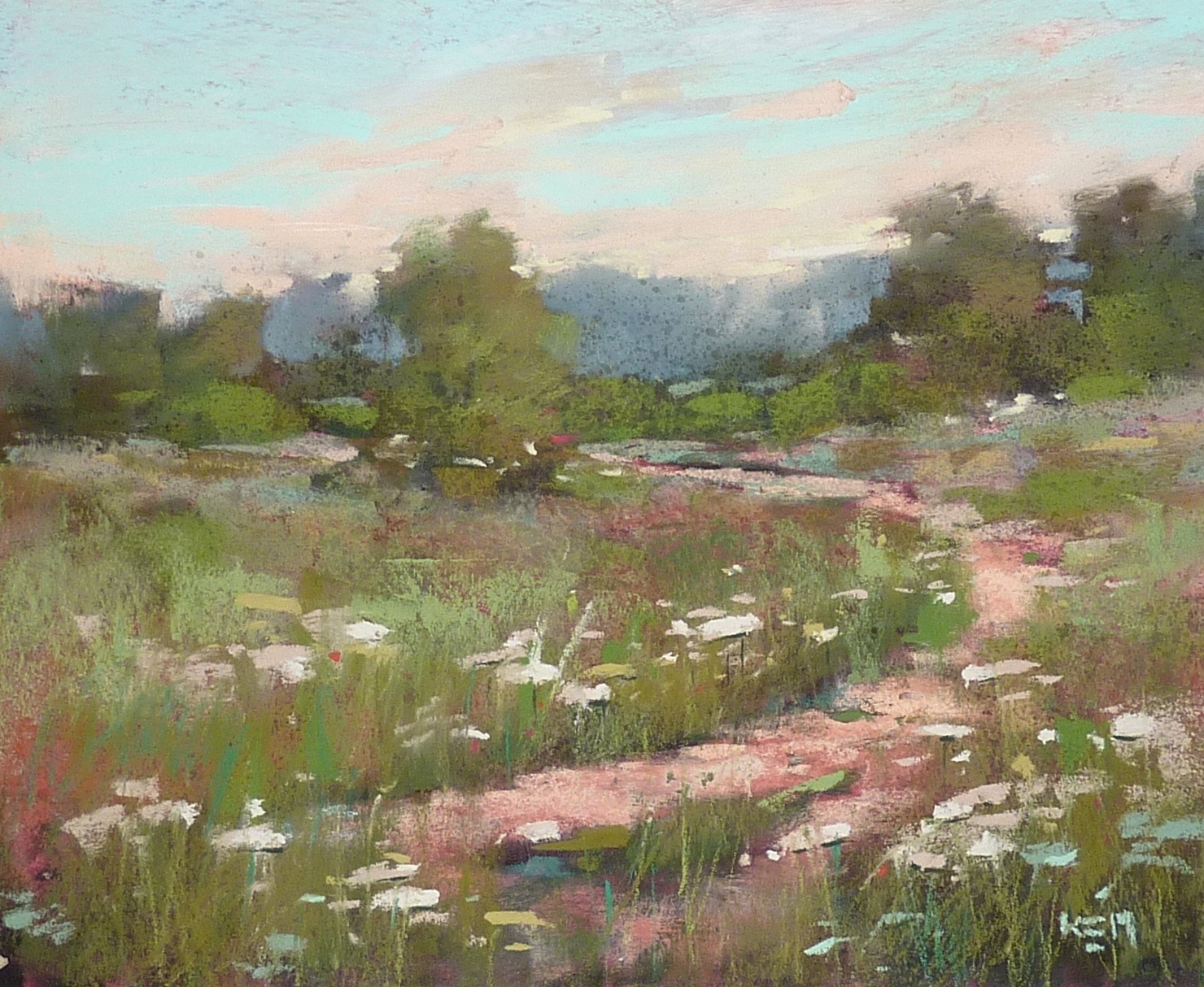 Painting My World A Tip for More Painterly Paintings