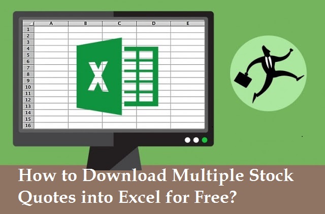 download stock quotes into excel download stock quotes into excel