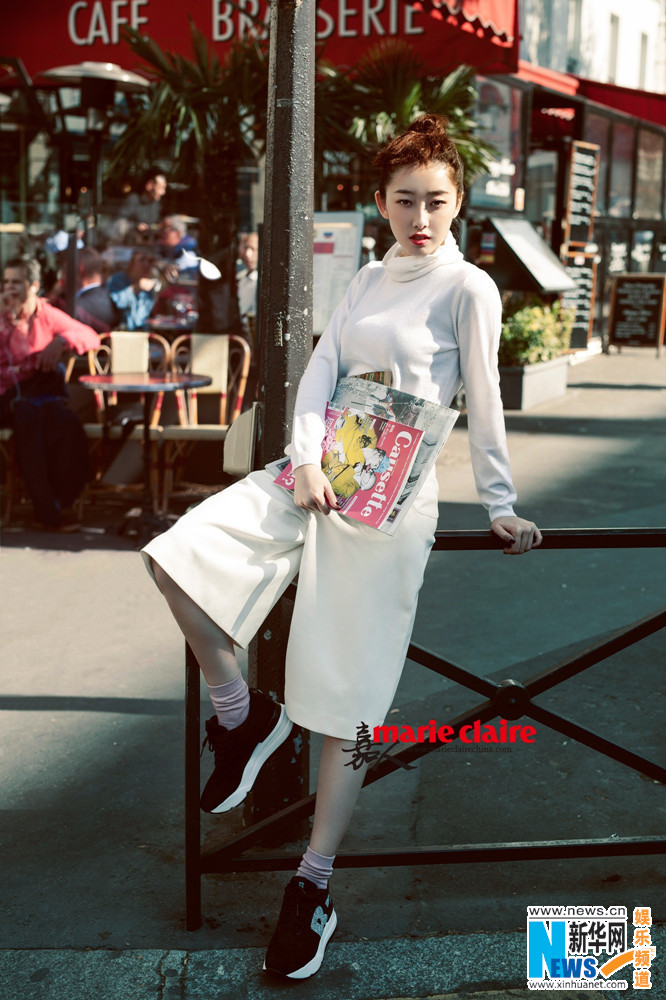 Jiang Mengjie covers 'Marie Claire' magazine | China Entertainment News