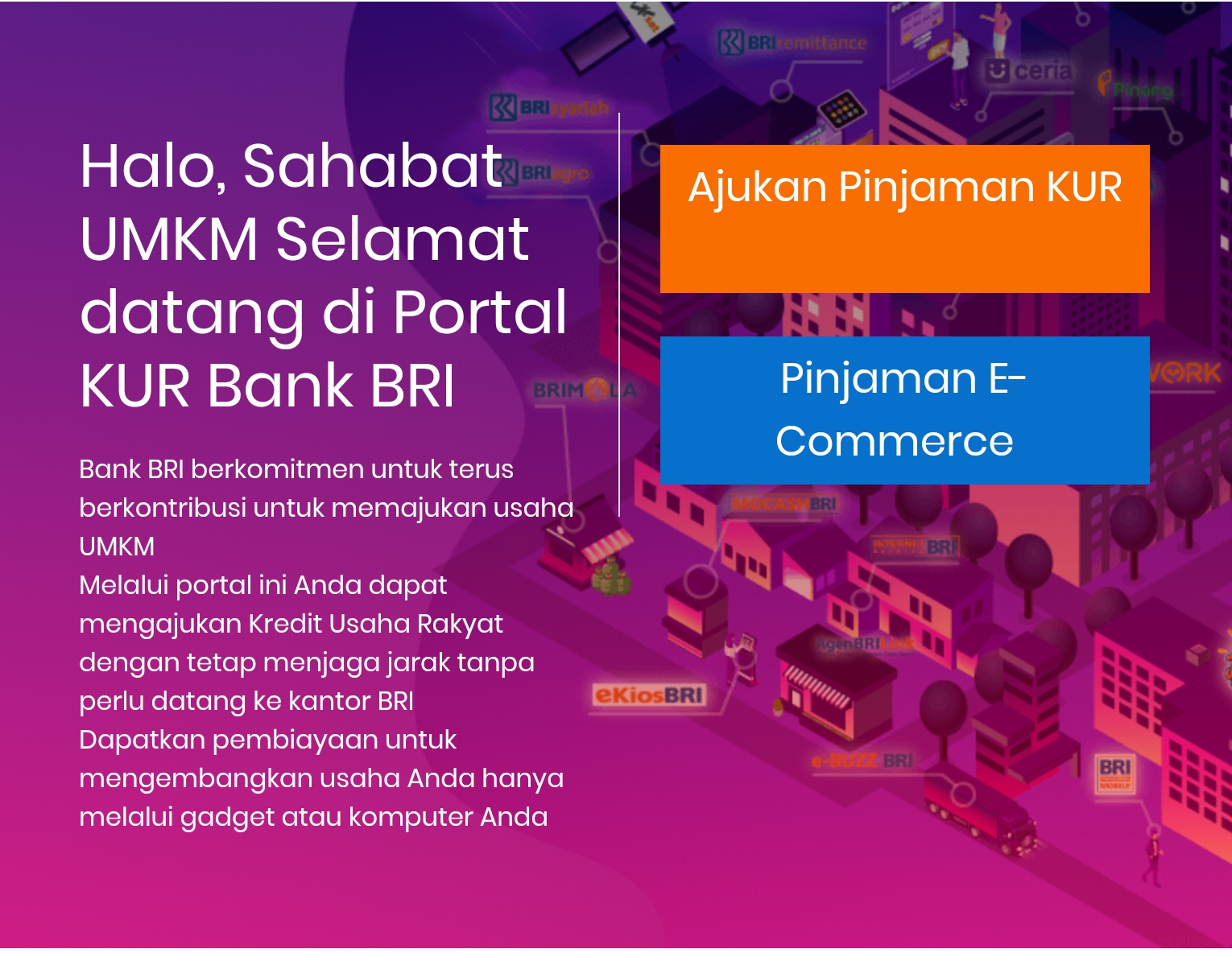 Persyaratan Pengajuan KUR Mikro BRI melalui Platform kur.bri.co.id Persyaratan Pengajuan KUR Mikro BRI melalui Platform kur.bri.co.id