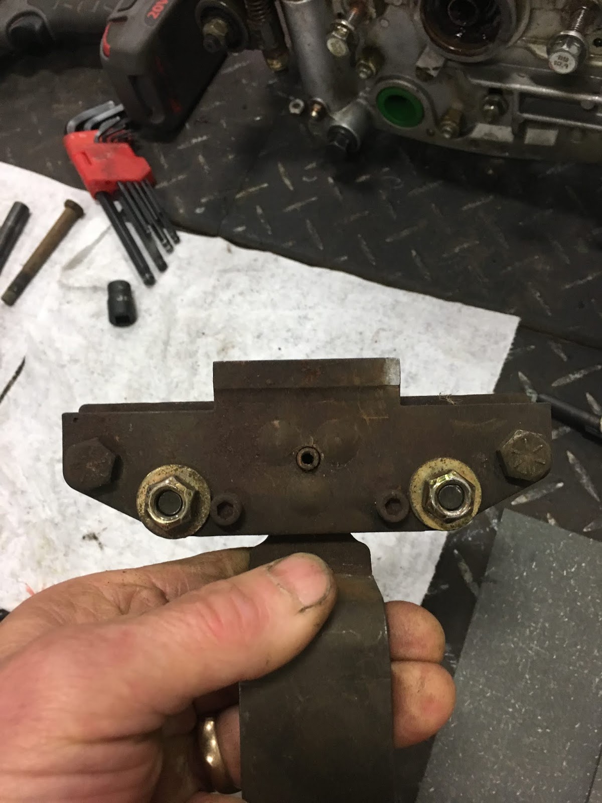 Bobs Shop John Deere Park Brake adjustment