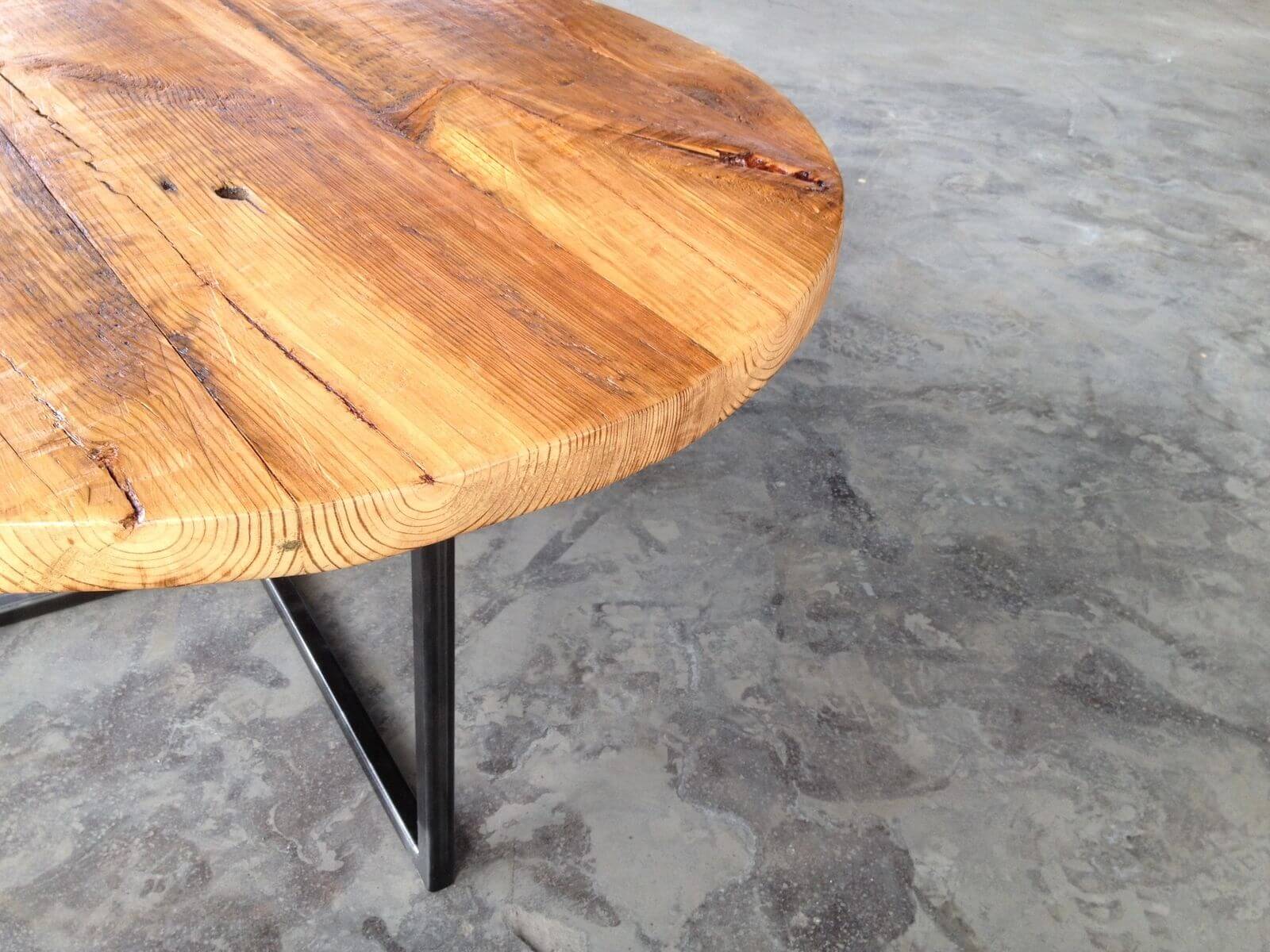 Unfinished Round Wood Table Tops