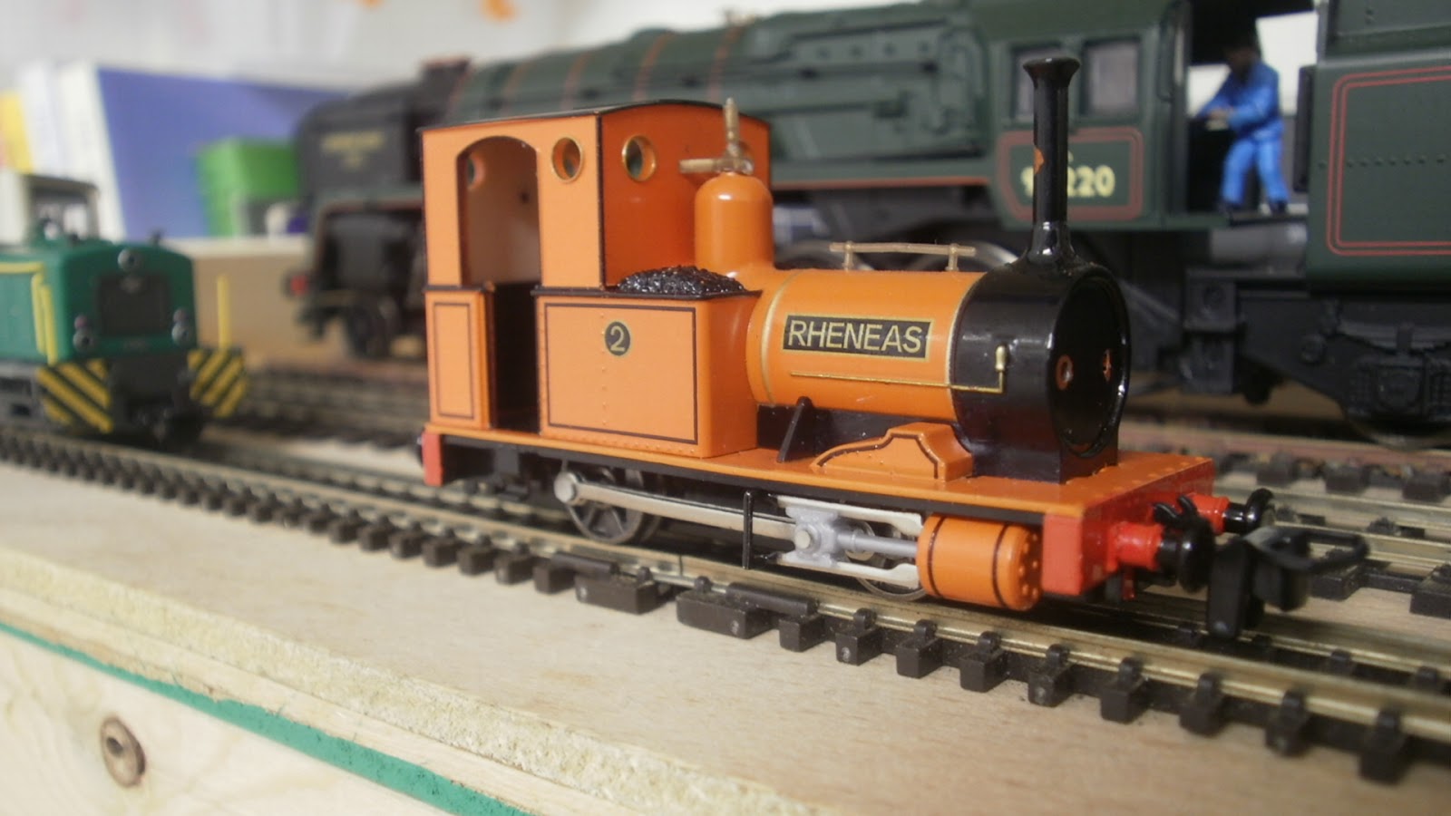 Dorset Railway Modelling: 009 Rheneas 0-4-0 Saddle Tank.
