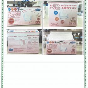 KHẨU TRANG KIM SORA DÀNH CHO TRẺ EM (3 LỚP, HỘP 50 CÁI) - 50 HỘP 1 THÙNG