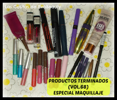 Productos Terminados (Vol.68) Especial Maquillaje.