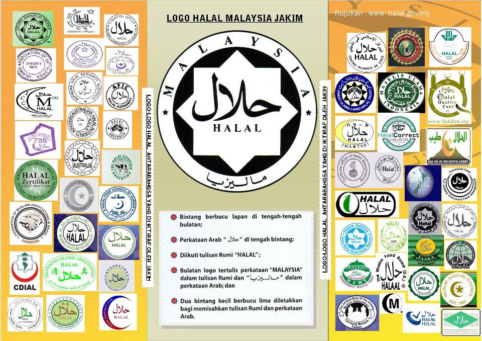 LOGO HALAL ANTARABANGSA YANG DIIKTIRAF JAKIM - Dapur 