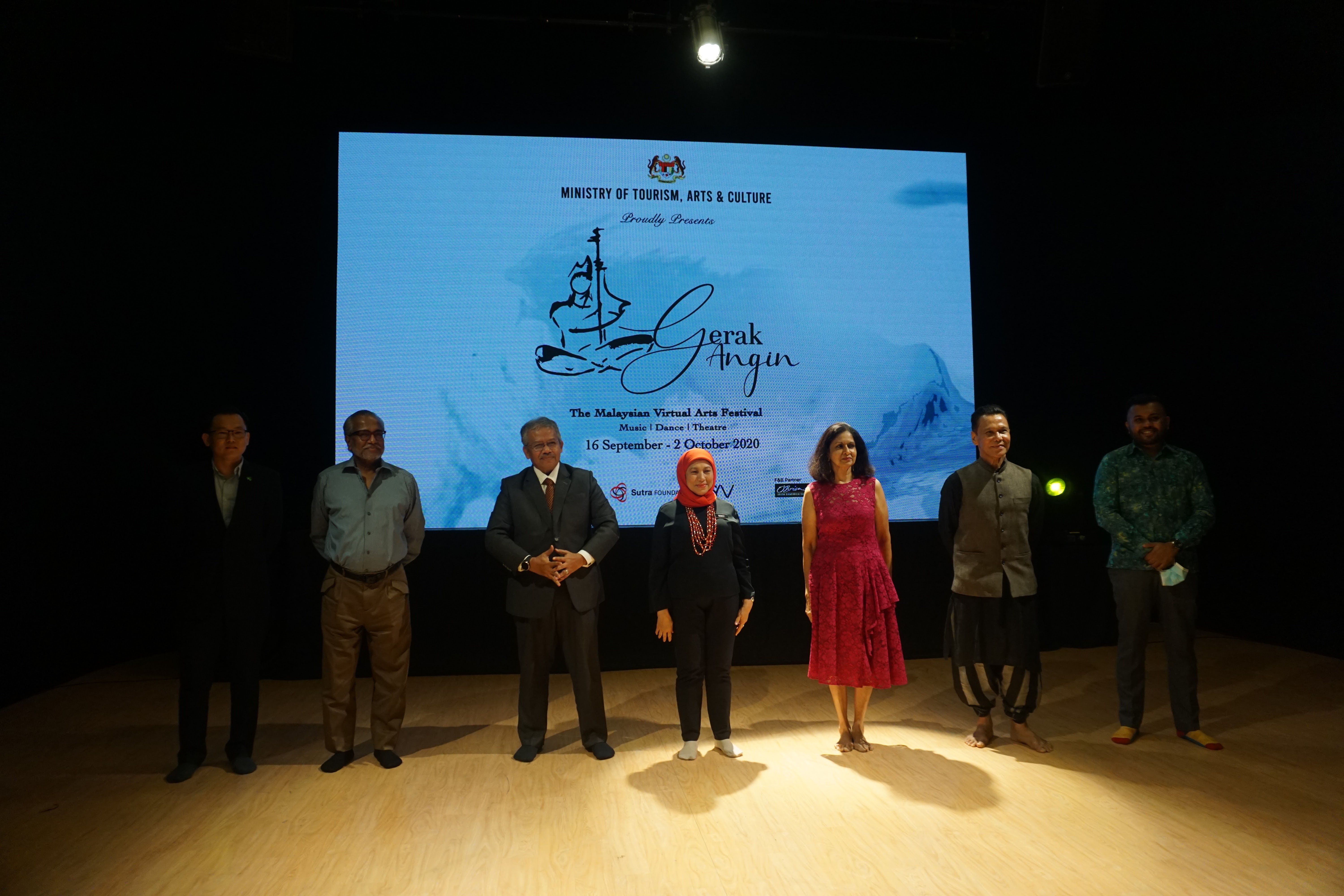 Festival Gerak Angin Festival Seni Budaya secara maya/digital pertama di Malaysia dibawakan oleh MOTAC