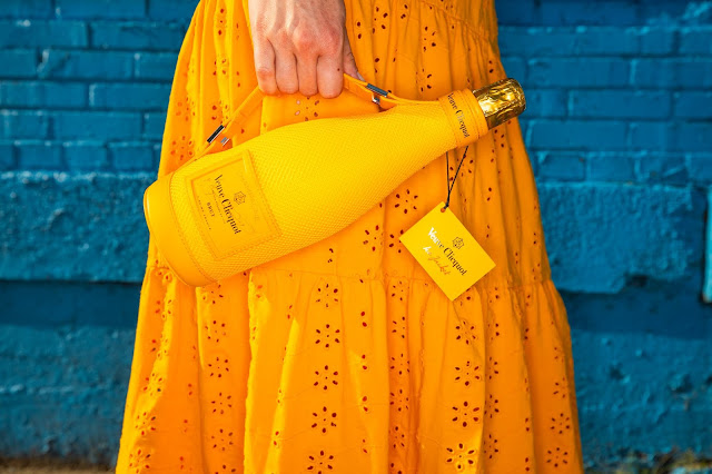 Vueve Clicquot Orange and Meryl Franzos Veuve Clicquot orange