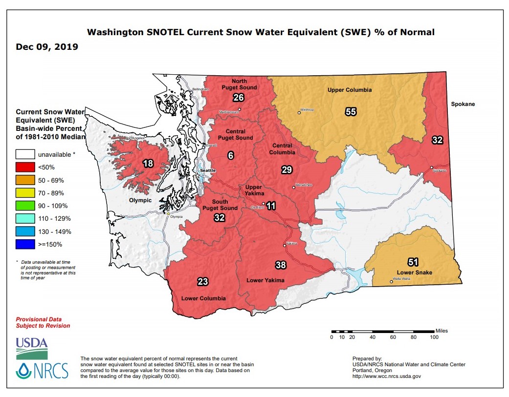 Washington Department of Ecology Let it snow!