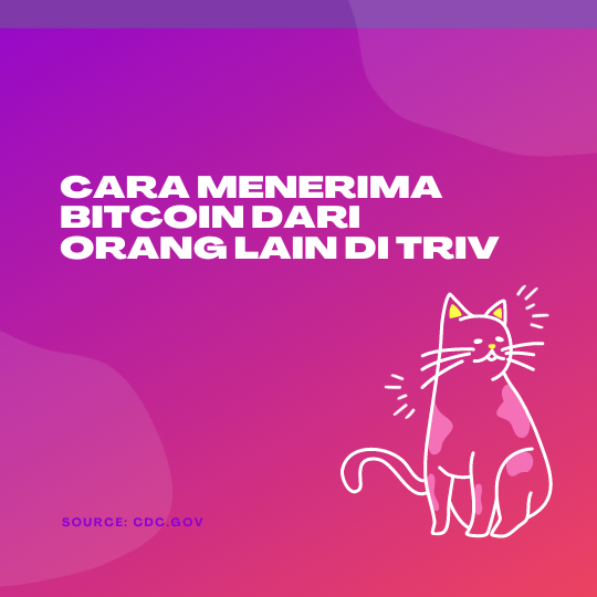 Cara Menerima Bitcoin dari Orang Lain di Triv