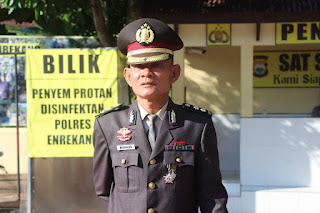 Kapolres Enrekang Lepas AKBP (purn) Muhajir dalam Wisuda Purna Bakti Polri