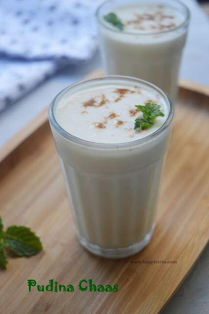 Pudina Chaas  | Mint Buttermilk