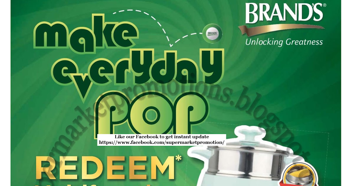 Brand's Redeem Mayer Electric Pot Promotion 01 September 15 October