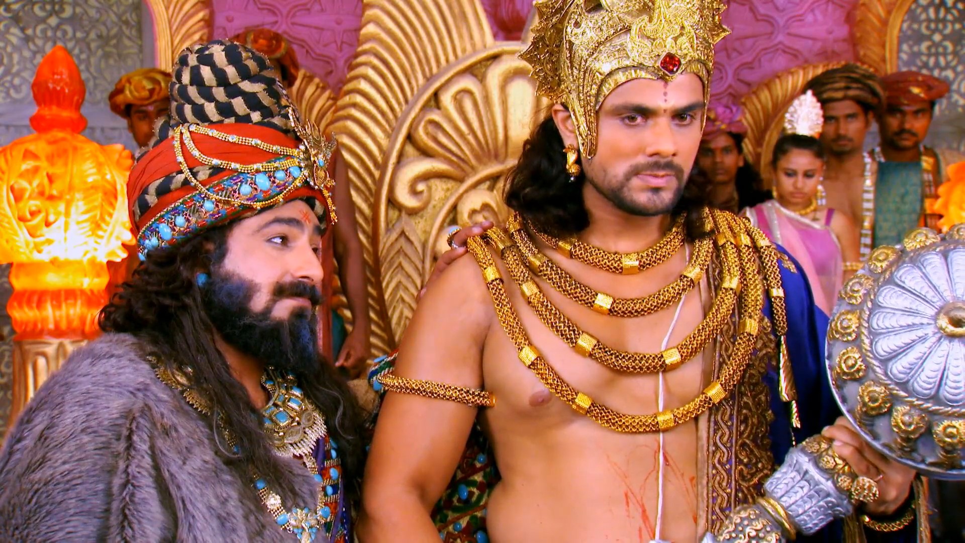 пандавы махабхарата сериал 2013. махабхарата сериал. махабхарата сериал 23. махабхарата фильм 1989. сериал махабхарата 1988 бхима.