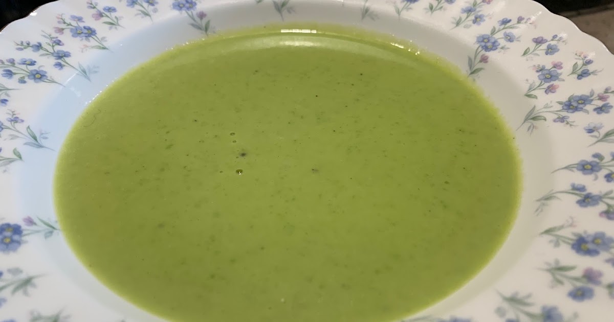 Nigel Slater / Nigella Lawson Pea & Garlic Soup