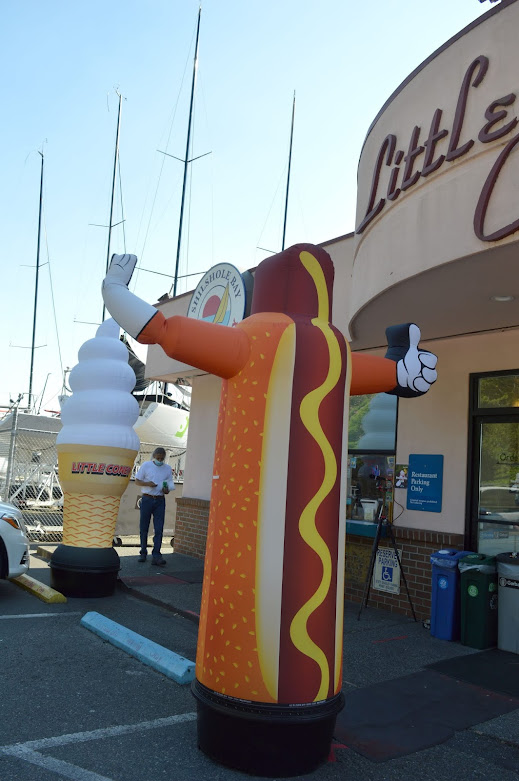 Checking out Golden Gardens and some eats at Little Coney